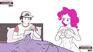 Ditto Fucking like PINKIE PIE of MLP EQUESTRIA with Pokemon cosplay Hentai parody MY LITTLE PONY Big