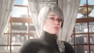 Lois Lane Got Bored And Horny While Superman is Away: She Called Futanari Girls To Destroy Her Pussy ( 3D Realistic Animation )