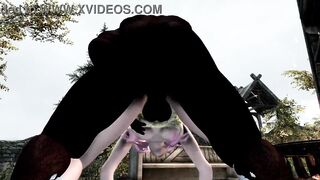 Belle D Tiny babe fall hentai sex