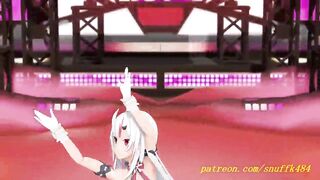 noVR mmd Ayame Dance 3d hololive Hentai