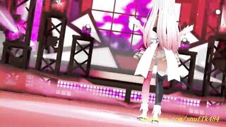 noVR mmd Ayame Dance 3d hololive Hentai