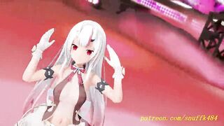 noVR mmd Ayame Dance 3d hololive Hentai