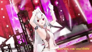 noVR mmd Ayame Dance 3d hololive Hentai