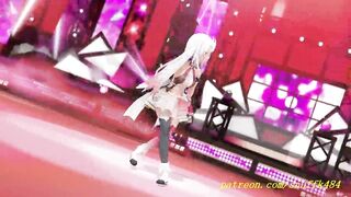 noVR mmd Ayame Dance 3d hololive Hentai