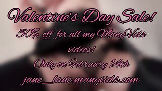 Valentine’s Day Sale!
