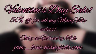 Valentine’s Day Sale!