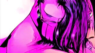 ANIMATED BLOWJOB | FACE FUCK | Slow Sentual Bj