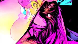 ANIMATED BLOWJOB | FACE FUCK | Slow Sentual Bj