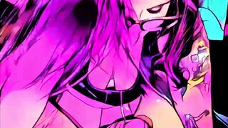 ANIMATED BLOWJOB | FACE FUCK | Slow Sentual Bj
