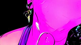 ANIMATED BLOWJOB | FACE FUCK | Slow Sentual Bj