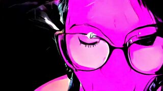 ANIMATED BLOWJOB | FACE FUCK | Slow Sentual Bj