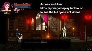 Pink haired lady giving a blowjob in Ghell2 hentai game new gameplay