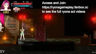 Pink haired lady giving a blowjob in Ghell2 hentai game new gameplay