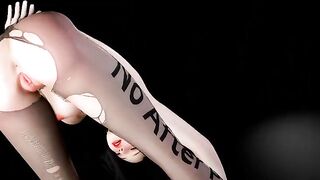 3D big boobs slut Asian whore naked her huge boobs teasing you to fuck her pussy