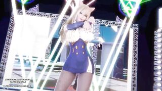 [MMD] T-ara - So Crazy Ahri Hot Kpop Dance League of Legends Uncensored Hentai