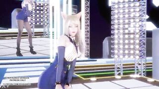 [MMD] T-ara - So Crazy Ahri Hot Kpop Dance League of Legends Uncensored Hentai