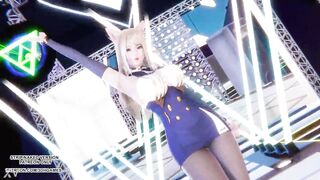 [MMD] T-ara - So Crazy Ahri Hot Kpop Dance League of Legends Uncensored Hentai