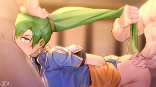 Fire Emblem - Lyndis Hentai (Gangbang) NO SOUND