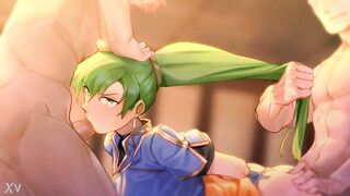 Fire Emblem - Lyndis Hentai (Gangbang) NO SOUND