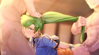 Fire Emblem - Lyndis Hentai (Gangbang) NO SOUND