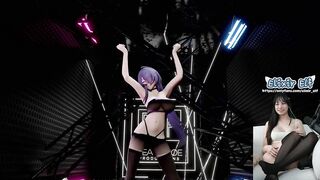 sexy KPOP dance time!!! big boobs Honkai Star Rail hentai ft Acheron x Love Me like that