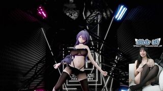 sexy KPOP dance time!!! big boobs Honkai Star Rail hentai ft Acheron x Love Me like that