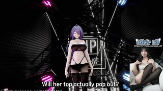 sexy KPOP dance time!!! big boobs Honkai Star Rail hentai ft Acheron x Love Me like that