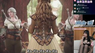 The Witcher Hentai. Ana Henrietta vs 2x Futa Ciri. ????