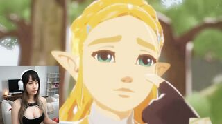 ???????? The Naughtiest Prank I've ever seen... Link and Zelda Stasis Strip Hentai - Legend of Zelda