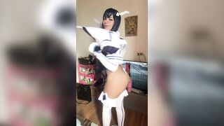 Lady Hentai get fucked by fuck machine