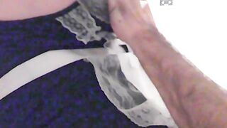 SEXY MAID ON TOP with PERFECT TITS really CUMS HARD with LOUD MOANS!