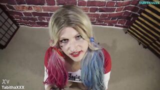 STEP-MOM WANTS TO BE YOUR HARLEY QUINN FANTASY FUCK - 4K - TabithaXXX - JordanROCKSXXX