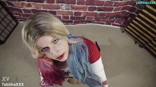 STEP-MOM WANTS TO BE YOUR HARLEY QUINN FANTASY FUCK - 4K - TabithaXXX - JordanROCKSXXX