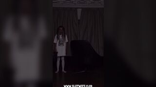 ???? Halloween: Horror girl Candie Cross sucks the life out of me ????