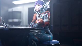 fucking the bitch juno from overwatch