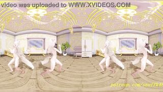 VR180 mmd FuwaMoco nude Dance 3d hololive Hentai