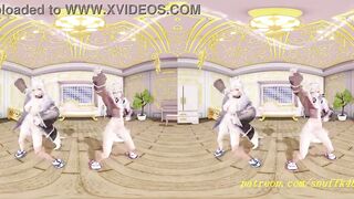 VR180 mmd FuwaMoco Dance 3d hololive Hentai