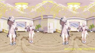 VR180 mmd FuwaMoco Dance 3d hololive Hentai