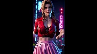 Aerith Cheerful Dance (TWICE - YES or YES) | FF7 | 3D Dance