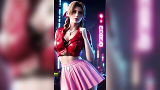 Aerith Cheerful Dance (TWICE - YES or YES) | FF7 | 3D Dance