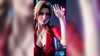 Aerith Cheerful Dance (TWICE - YES or YES) | FF7 | 3D Dance