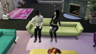 I my hot neighbor on the couch