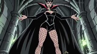 Maleficent and the Magic Pumpkin. Halloween Cartoon