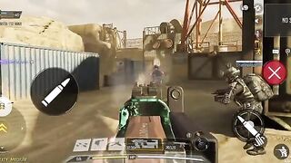 Call of Duty Mobile Team Deathmatch Gameplay RUST MAP ANDROID NO COMMENTARY NO FACE
