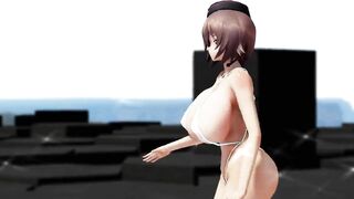 MMD Nishizumi Maho
