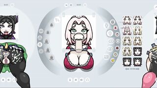 Fapwall Rule34 Hentai game Sakura from Naruto – rough fuck