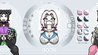 Fapwall Rule34 Hentai game Sakura from Naruto – rough fuck