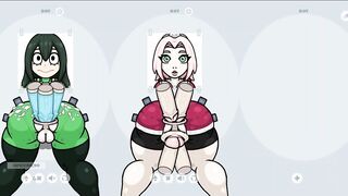 Fapwall Rule34 Hentai game Sakura from Naruto – rough fuck