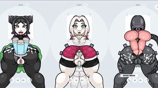 Fapwall Rule34 Hentai game Sakura from Naruto – rough fuck