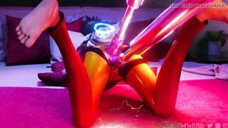 Overwatch Tracer and Widowmaker